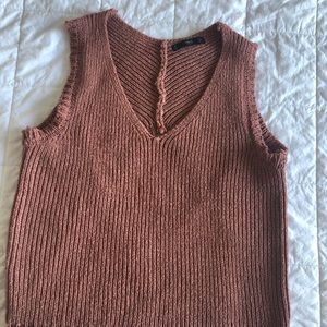 Mango knit top